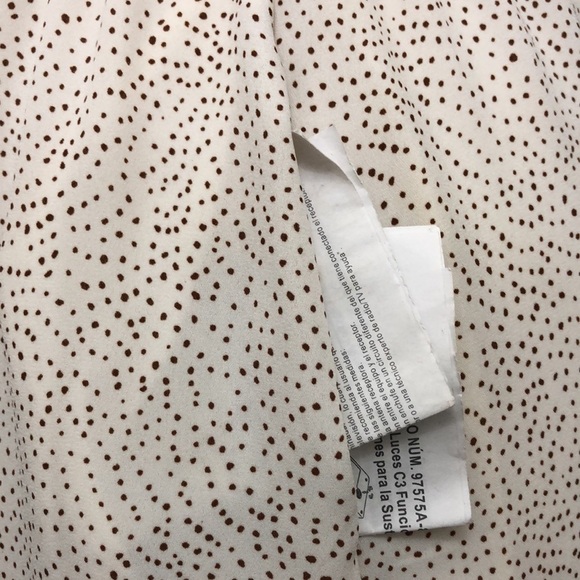 Sienna Sky Women’s V-Neck Cap Sleeve Polka Dot Elastic Waist Midi Dress - Picture 6 of 12